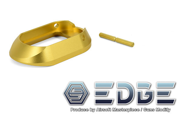 Load image into Gallery viewer, EDGE Custom “Standard” Aluminum Magwell for Hi-CAPA #EDGE-MW003 Gold