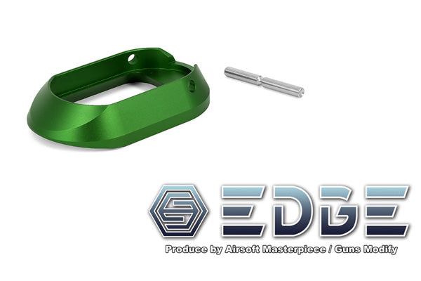 Load image into Gallery viewer, EDGE Custom “Standard” Aluminum Magwell for Hi-CAPA #EDGE-MW003 Green