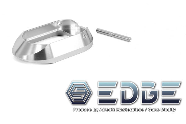 Load image into Gallery viewer, EDGE Custom “Standard” Aluminum Magwell for Hi-CAPA #EDGE-MW003 Silver