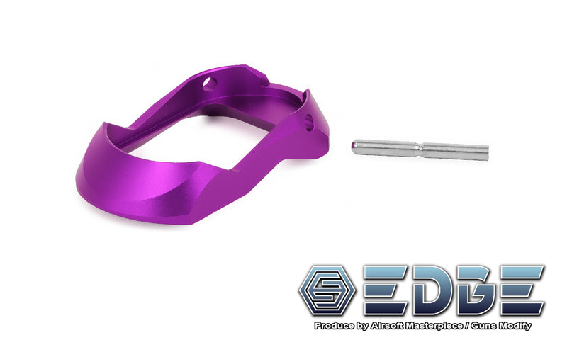 Load image into Gallery viewer, EDGE Custom “GIGA” Aluminum Magwell for Hi-CAPA #EDGE-MW004 PURPLE
