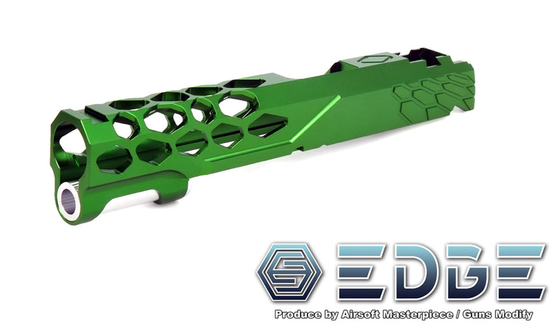 Load image into Gallery viewer, EDGE “SHIELD” Aluminum Standard Slide for Hi-CAPA/1911 #EDGE-SL001-GN - GREEN