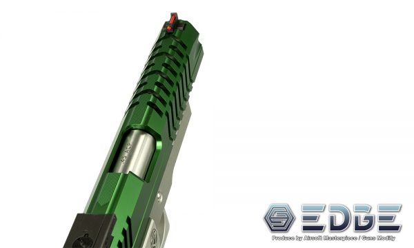 Load image into Gallery viewer, EDGE Custom “MAX” Aluminum Standard Slide for Hi-CAPA/1911 #EDGE-SL009-BK Black