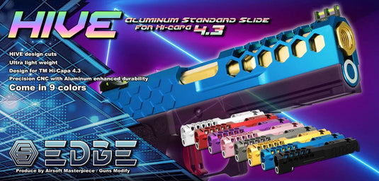 EDGE CUSTOM “HIVE” Aluminum Slide for Hi-CAPA 4.3 -