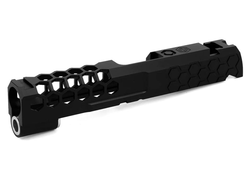 Load image into Gallery viewer, EDGE CUSTOM “HIVE” Aluminum Slide for Hi-CAPA 4.3 - Black
