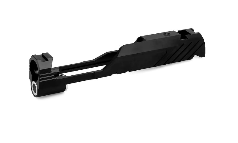 Load image into Gallery viewer, EDGE Custom “MEGA” Aluminum Standard Slide for Hi-CAPA 4.3 #EDGE-SL012-43BK Black
