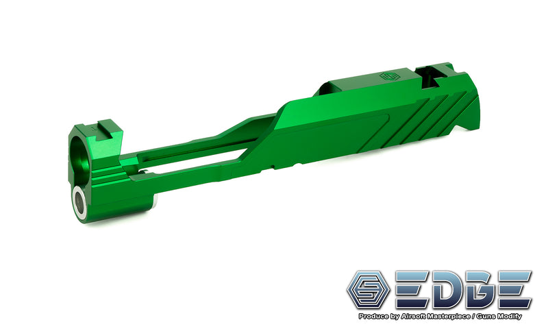 Load image into Gallery viewer, EDGE Custom “MEGA” Aluminum Standard Slide for Hi-CAPA 4.3 #EDGE-SL012-43GN Green
