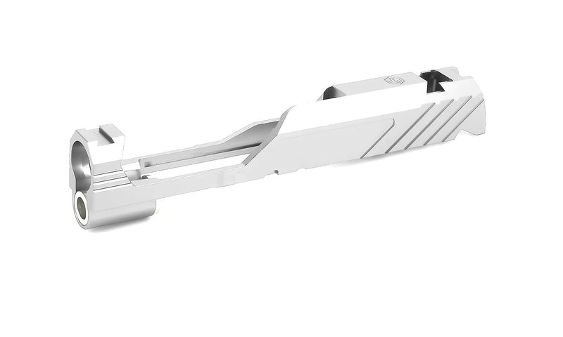 Load image into Gallery viewer, EDGE Custom “MEGA” Aluminum Standard Slide for Hi-CAPA 4.3 #EDGE-SL012-43SL Silver