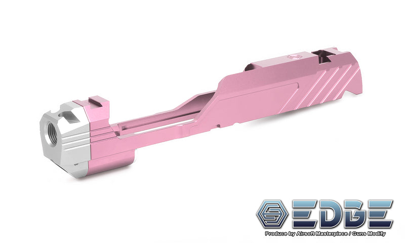 Load image into Gallery viewer, EDGE Custom “MEGA” Aluminum Standard Slide for Hi-CAPA PINK #EDGE-SL013-PK