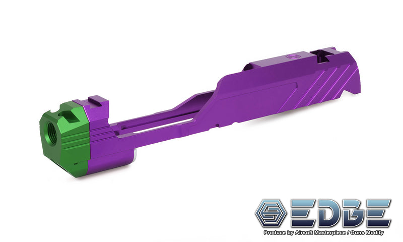 Load image into Gallery viewer, EDGE Custom “MEGA” Aluminum Standard Slide for Hi-CAPA Purple #EDGE-SL013-PU