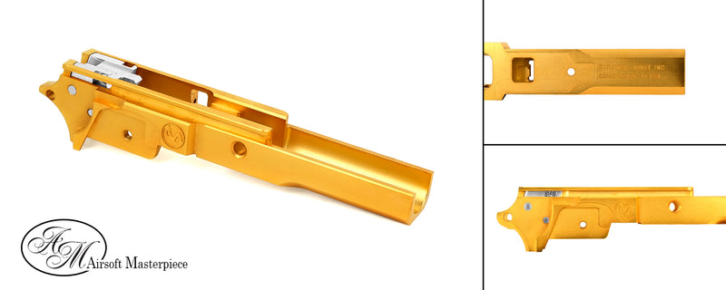 Load image into Gallery viewer, Airsoft Masterpiece Aluminum Frame – INFINITY 3.9″ #F-IF39DS - Gold