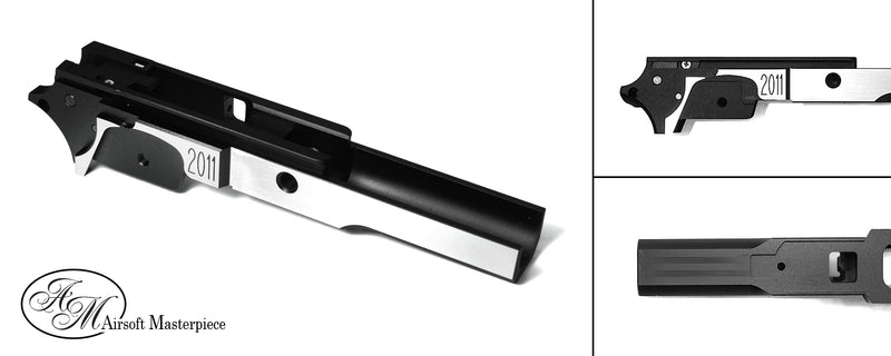 Load image into Gallery viewer, Airsoft Masterpiece Aluminum Frame – 2011 3.9″ - Black 2-tone #F-ST39DS-TT