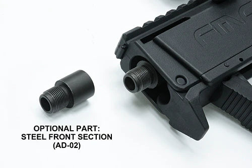 Load image into Gallery viewer, Guarder Steel CNC Threaded Outer Barrel for FMG9 (14mm Negative/Black) #FMG9-04(BK)