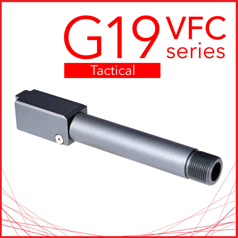 Load image into Gallery viewer, UNICORN – G19 Fixed NotDrop Threaded Outer Barrel Tactics FOR VFC/Umarex GLOCK G19 G45 GBB