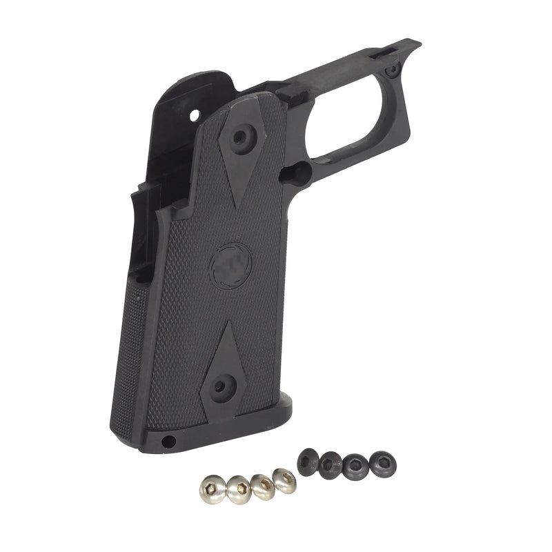 Load image into Gallery viewer, 5KU STI Style Nylon Polymer Grip for Marui Hi-Capa GBB Pistol - Black #5KU-GB-470