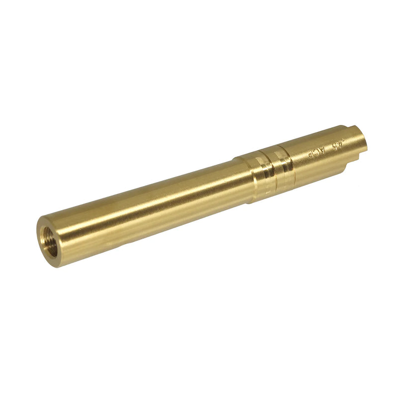 Load image into Gallery viewer, 5KU 5 Inch Stainless Steel Threaded Outer Barrel for Marui Hi-Capa GBB Airsoft #GB-475