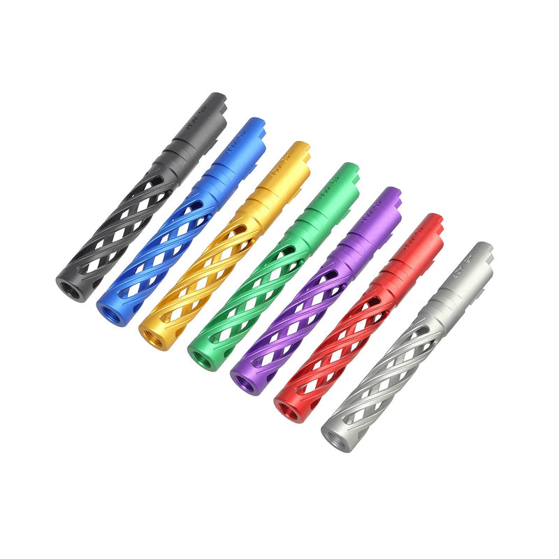 Load image into Gallery viewer, 5KU 5.1 Inch Aluminum Hollow Outer Barrel for Marui Hi-Capa-Purple #5KU-GB-557-PU