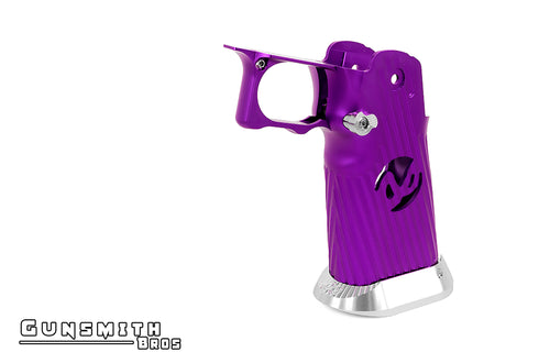 Gunsmith Bros Aluminum Grip for Hi-CAPA Type 03 (Infinity) - Purple #GB-G-03-PU