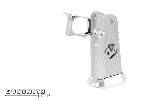 Gunsmith Bros Aluminum Grip for Hi-CAPA Type 03 (Infinity) - Silver