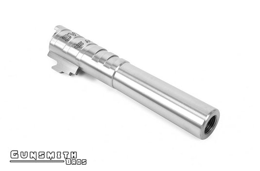 Gunsmith Bros Infinity SVP Steel 4.3 Outer Barrel for HI-CAPA 4.3 - Silver