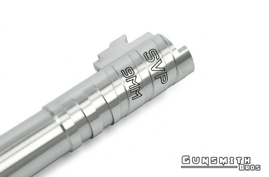 Gunsmith Bros Infinity SVP Steel 5.1 Outer Barrel for HI-CAPA 5.1 - Silver
