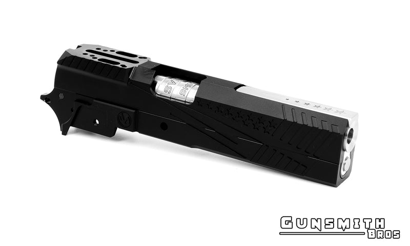 Load image into Gallery viewer, Gunsmith Bros Infinity United State ver. Hybrid Barrel Carry Optic Kit for Hi-CAPA #GB-SK-IFUSHCC (3 Colors)