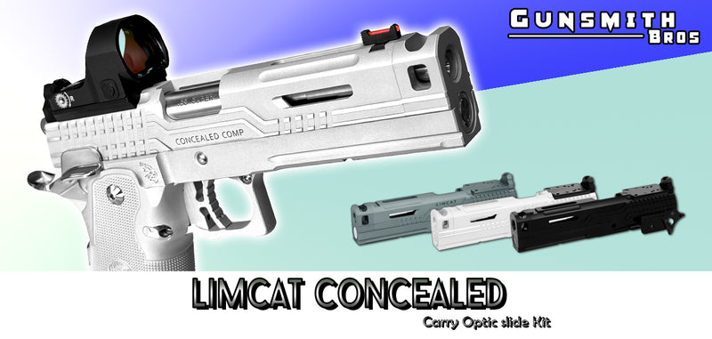 Load image into Gallery viewer, Gunsmith Bros LimCat Concealed Comp Carry Optic Kit for Hi-CAPA #GB-SK-LCCC