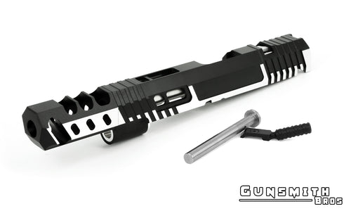 Gunsmith Bros TT Sand V Open Slide Kit for Hi-CAPA - 2-Tones #GB-SK-TTSV-OBKTT