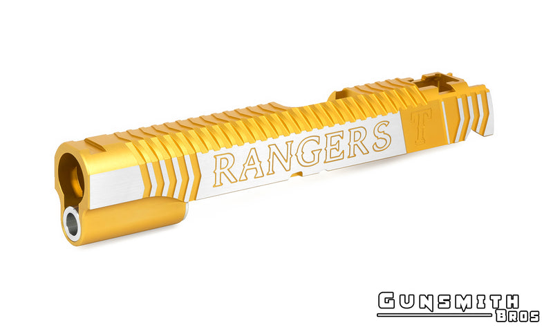 Load image into Gallery viewer, Gunsmith Bros Infinity Rangers Slide for Hi-CAPA #GB-SL-IFRAN-GDTT Gold 2Tone