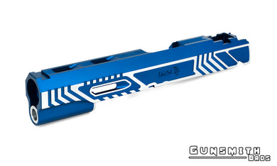 Gunsmith Bros LimCat WildCat Slide for Hi-CAPA #GB-SL-LCWC-BU2 Blue 2Tone