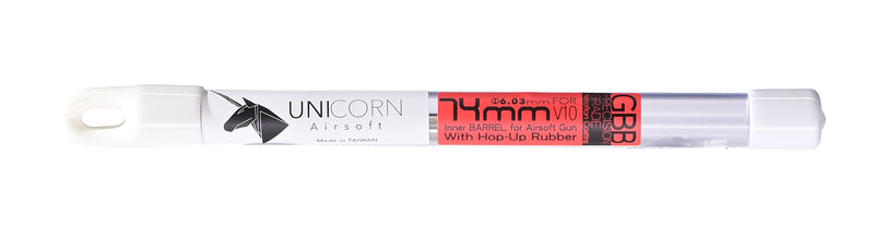 Load image into Gallery viewer, UNICORN Nitroflon Coating 6.03MM Ultimate Precision 74mm Inner Barrel For Marui V10 GBB
