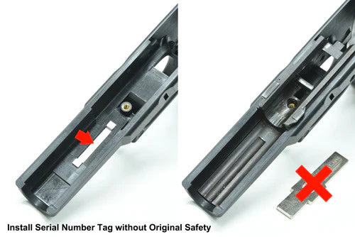 Load image into Gallery viewer, Guarder Gen.2 Original Frame for MARUI G17/22/34 U.S. Ver. Black #GLK-199(BK)