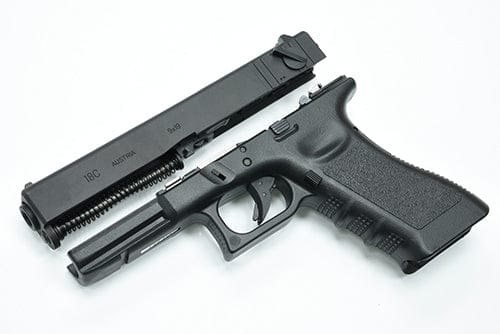 Load image into Gallery viewer, Guarder Steel CNC Slide for MARUI G18C (2023 New Version) #GLK-35(BK) - BLACK
