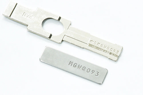 Load image into Gallery viewer, Guarder Stainless Serial Number Tag for MARUI G17 Gen5 (Original Number) for MARUIG17 Gen5 #GLK-500(A)