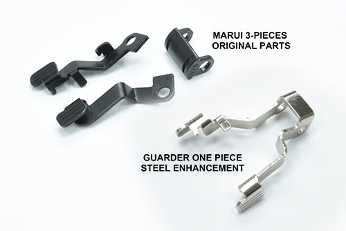 Guarder Standard Slide Stop for MARUI G17 Gen5 - Silver