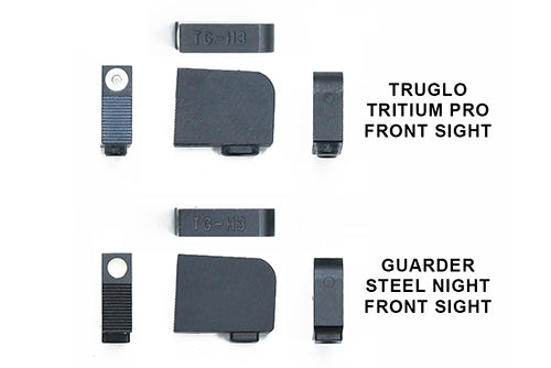 Load image into Gallery viewer, Guarder Steel Luminous Height Sight Set for MARUI G17 Gen5 MOS #GLK-532(WHITE)