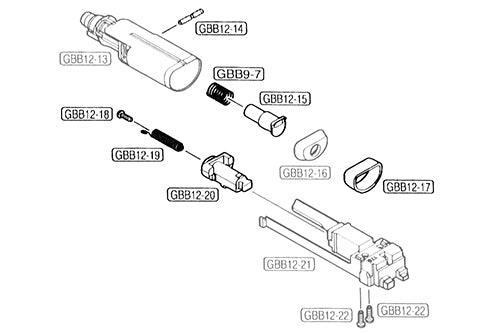 Load image into Gallery viewer, Guarder Enhanced Valve & Spring Set for MARUI G17 Gen5 MOS GLK-529