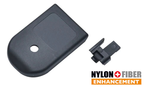 Load image into Gallery viewer, Guarder Magazine Base for Marui G-Series Gen5 (Standard/Black) #GLK-536(BK)