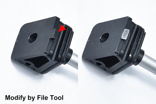 Load image into Gallery viewer, Guarder Magazine Base for Marui G-Series Gen5 (Standard/Black) #GLK-536(BK)