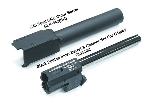 Load image into Gallery viewer, Guarder CNC Steel Slide for MARUI G19 Gen5 MOS (G45 Gen5 MOS/PVD Black) #GLK-544(PVD)BK