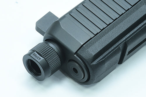 Load image into Gallery viewer, Guarder Steel CNC Thread Outer Barrel for MARUI G17 Gen5 MOS (-14mm / Black) #GLK-550(BK)