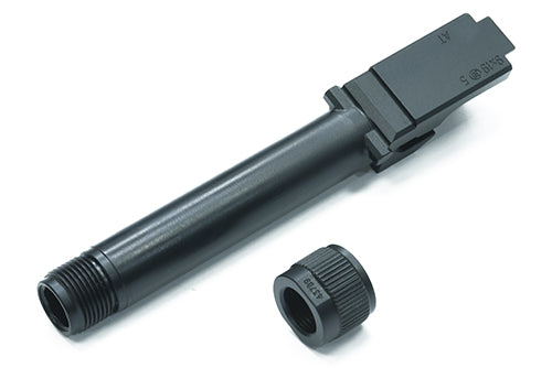 Load image into Gallery viewer, Guarder Steel CNC Thread Outer Barrel for MARUI G17 Gen5 MOS (G45/-14mm/Black) #GLK-551(BK)