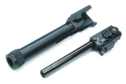 Load image into Gallery viewer, Guarder Steel CNC Thread Outer Barrel for MARUI G17 Gen5 MOS (G45/-14mm/Black) #GLK-551(BK)