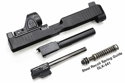 Load image into Gallery viewer, Guarder CNC Steel Slide/Barrel Kit for MARUI G17 Gen5 MOS (G47 Gen5 MOS/Black) #GLK-564(BK)