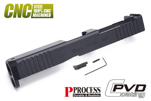 Load image into Gallery viewer, Guarder Steel CNC Slide for MARUI G17 Gen5 MOS (PVD Black) #GLK-566(PVD)BK
