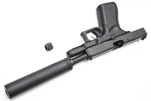 Load image into Gallery viewer, Guarder Steel CNC Thread Outer Barrel for MARUI G19 Gen5 MOS (-14mm/Black) #GLK-568(BK)