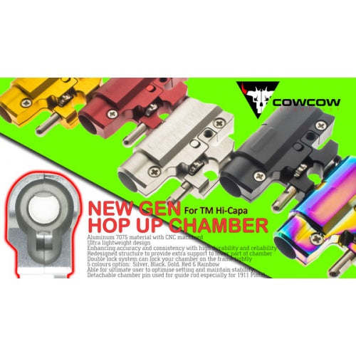 COWCOW New Gen Hop Up Chamber for Marui Hi-CAPA- Rainbow #CCT-TMHC-161