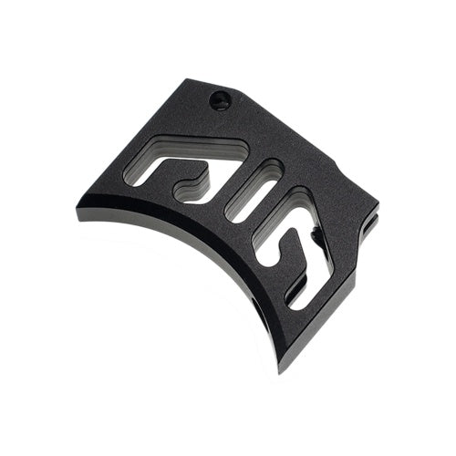 Load image into Gallery viewer, COWCOW Aluminum Trigger T1 - Black For Marui Hi-Capa #CCT-TMHC-060

