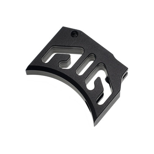 Load image into Gallery viewer, COWCOW Aluminum Trigger T1 - Black For Marui Hi-Capa #CCT-TMHC-060
