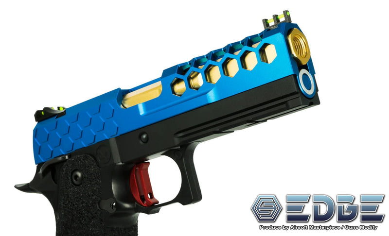 Load image into Gallery viewer, EDGE “HIVE” Aluminum Slide for Hi-CAPA 4.3 - Blue