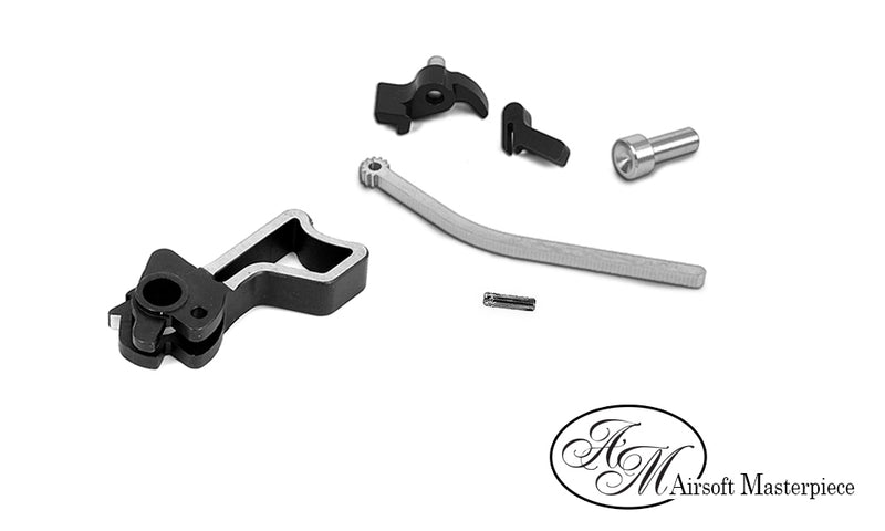 Load image into Gallery viewer, Airsoft Masterpiece CNC Steel Hammer & Sear Set for Marui Hi-CAPA (Infinity Square) #HP-TMHC-S14